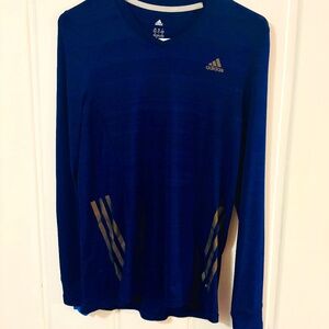 Adidas Climacool Supernova Royal Blue Running Athletic Long Sleeve Top M